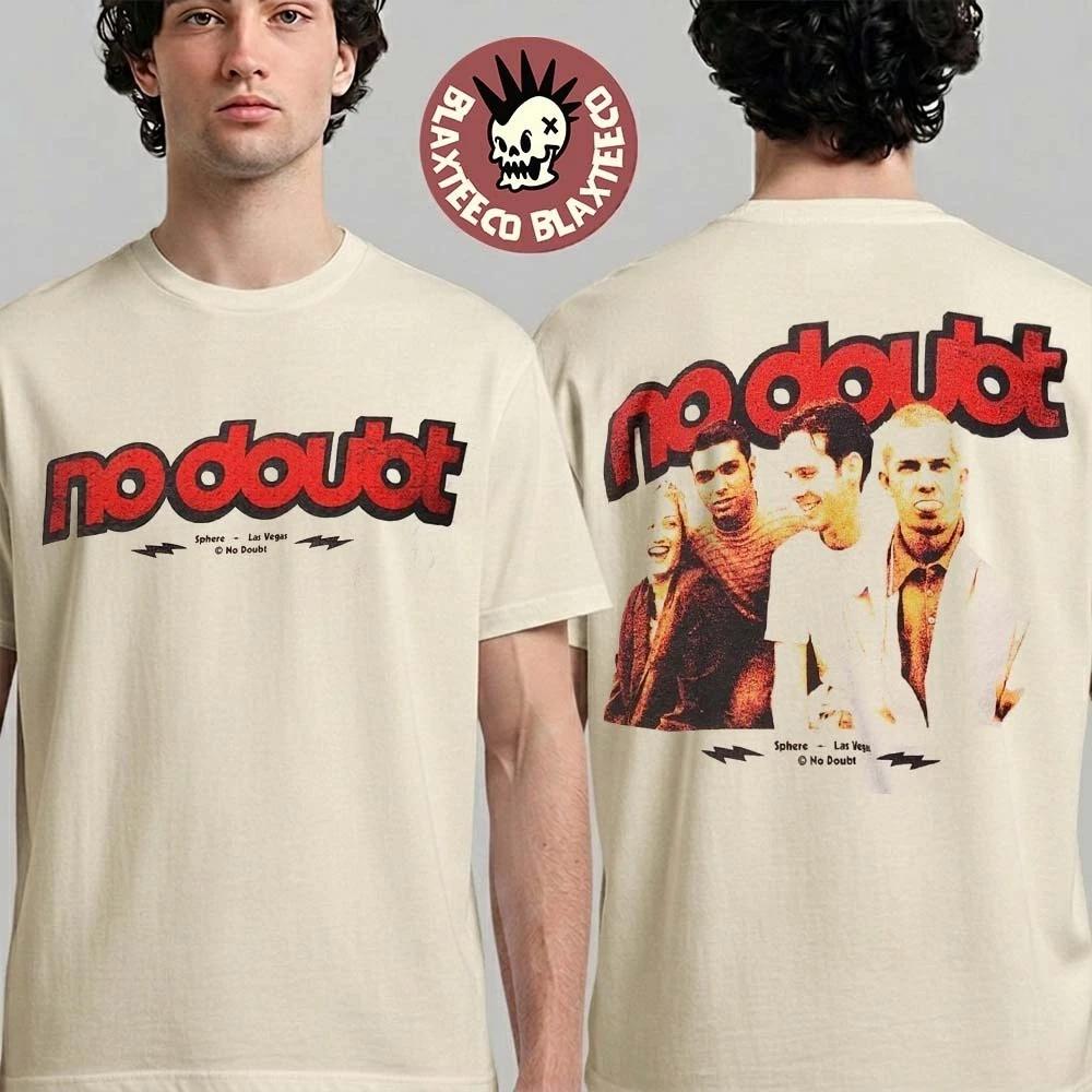 No Doubt! Live At Sphere Las Vegas 2026 T-Shirt Retro Red Logo Vegas Merch S-5XL S