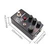 MOSKYAudio Fuzz Distortion Guitar Effect Pedal 4 Mode Switch & Volume Filter Distortion Controls Compact Portable