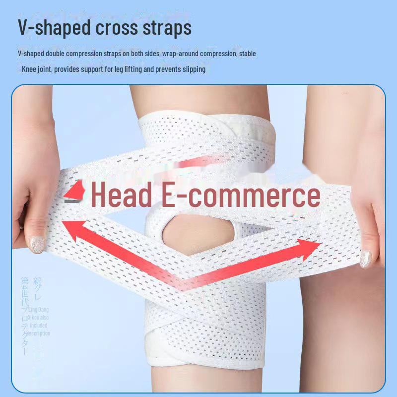 Adjustable Japanese Sports Knee Pads for Running, Dancing, Mountaineering, and Medical Use.