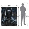Batman Close Up Supersoft Blanket