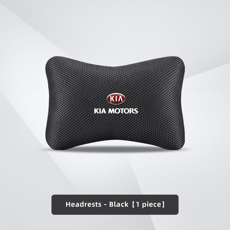 Soie glacée Oreiller de soutien lombaire pour appui-tête de voiture Coussin souple pour KIA K5 K9 RIO Sorento Ceed EV6 Sportage Carnival Stinger Forte Niro