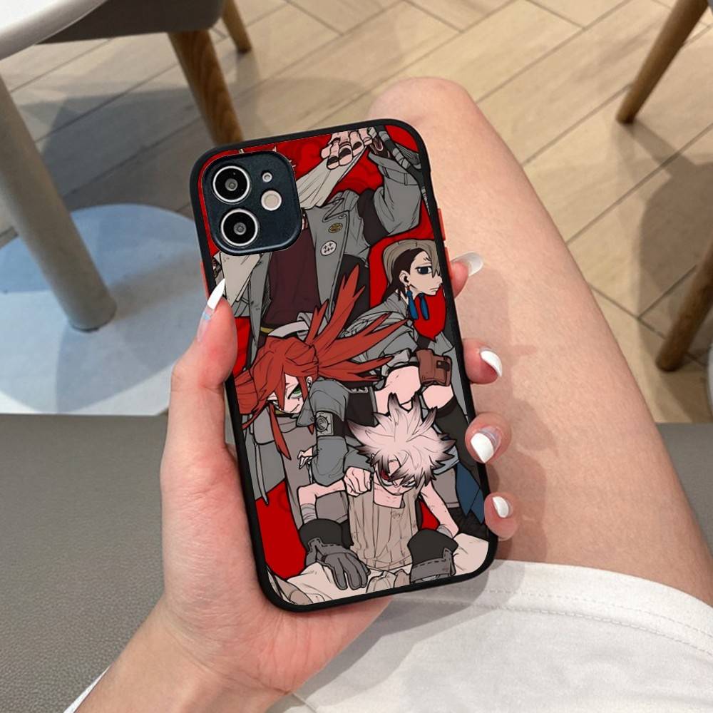 Anime GachiakutaS Phone Case For IPhone 14 11 12 13 Mini Pro Max 8 7 Plus X XR XS MAX Translucent Matte Cover