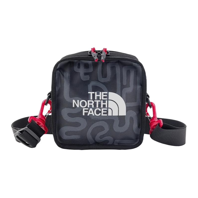 The North Face 2.5L Logo Zip Crossbody Bag Unisex Bags Black NF0A3VWS-8R0 Black