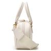 New MLB Logo Shoulder Crossbody Bag Handbag Women's White 7ACRMD55N