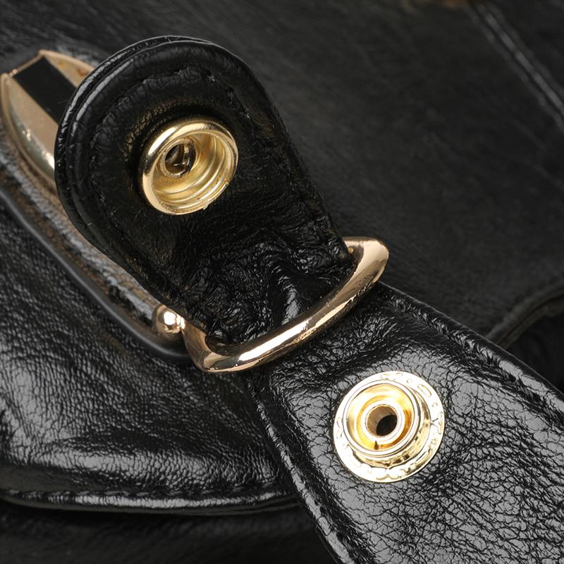 Vintage Soft Leather Handbag Women's Commuter Multi-Layer Large Capacity Shoulder Crossbody Bag
