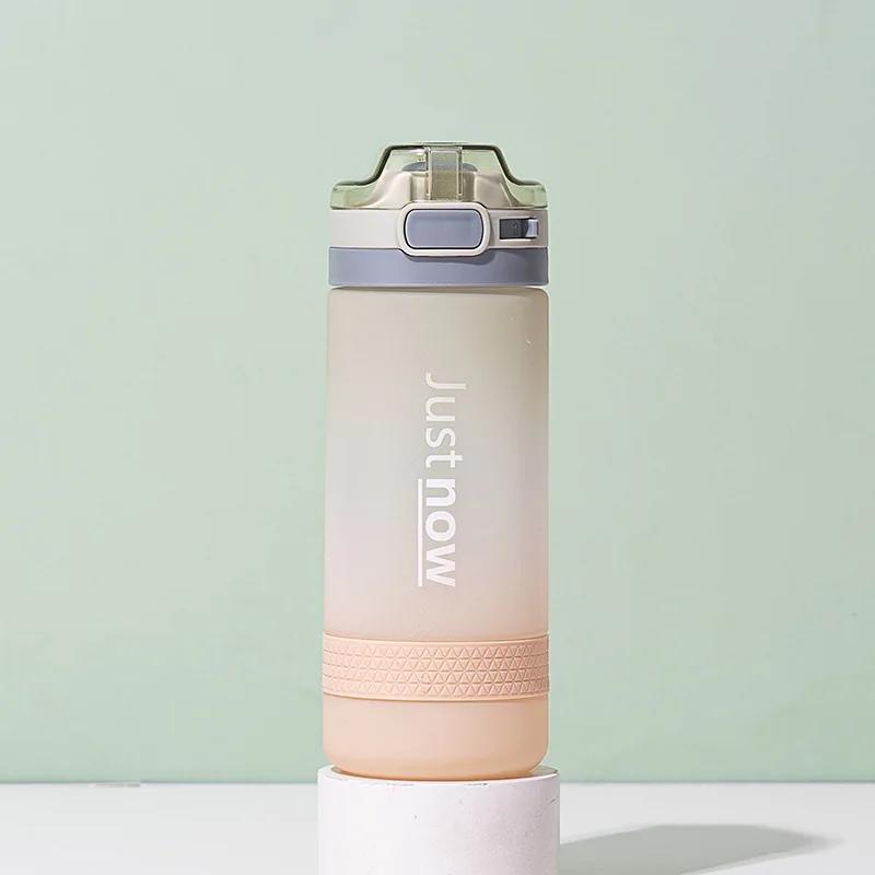 600ml Nieuwe Mode Waterfles Gratis Verzending Artikelen Draagbare Buiten Shaker Sport Schattig Drinken Plastic Waterflessen Voor Meisjes