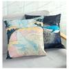 Funda de cojín para funda de almohada de furgoneta de acuarela, para viajar a la playa, sofá, cama, coche, fundas decorativas para sala de estar