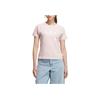 Adidas Originals Fashionable Comfortable Simple Short Sleeve Regular T-Shirt Women Tops Light-Pink KC3097