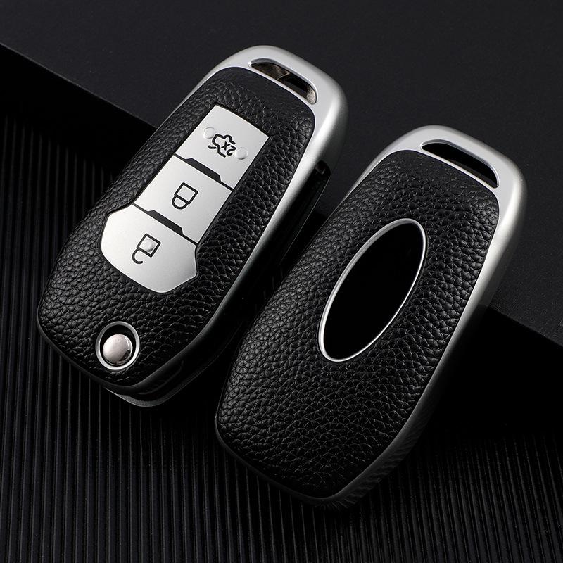 Estojo para chaves Ford: Capa de Proteção para Controles Remotos de Carro Edge, Focus, Taurus, Ecosport