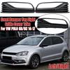 1 Stück/Paar Auto Frontstoßstange Unten Nebelscheinwerfer Gitter Abdeckung Nebelscheinwerfer Gitter Für VW für POLO 6R/6C 2014 2015 2016 2017 Nebelscheinwerfer