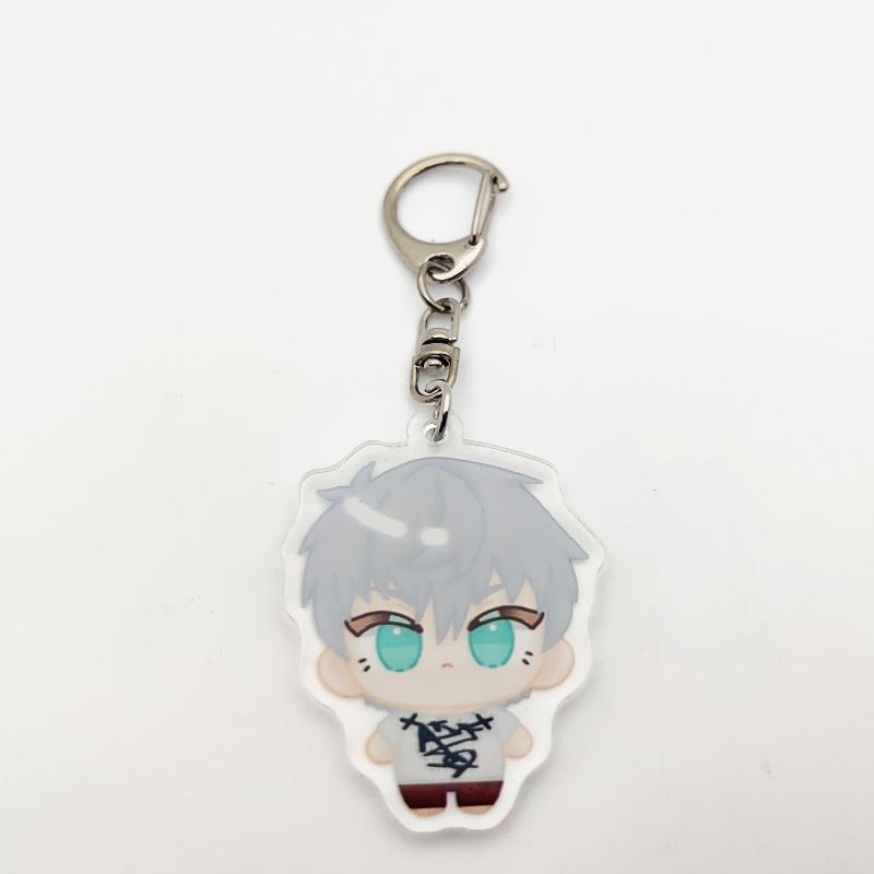 

Popular Anime Alien Stage Chibis Keychains for Womens Accessories Bag Luka Ivan Till Mizi Hyuna Sua Keyrings Jewelry Fans Gifts