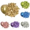 50/100Pcs Metal Balloons 5/10/12/18inch Rose Gold Metalli Silver Chrome Gold Latex Balloons Birthdays Wedding Christmas Decor 5