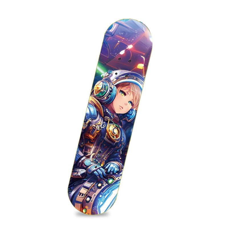 Hengshilong Maiyouji Space Warrior Double Kick Skateboard