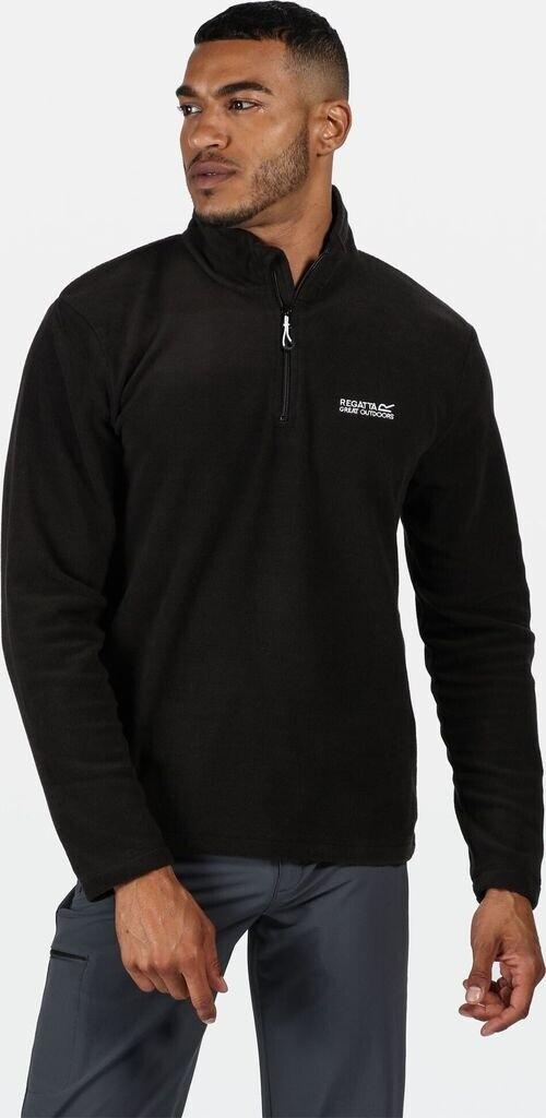 Куртка Regatta Men's Thompson Lightweight Half Zip Fleece (RMA021) (RMA021_800) черная