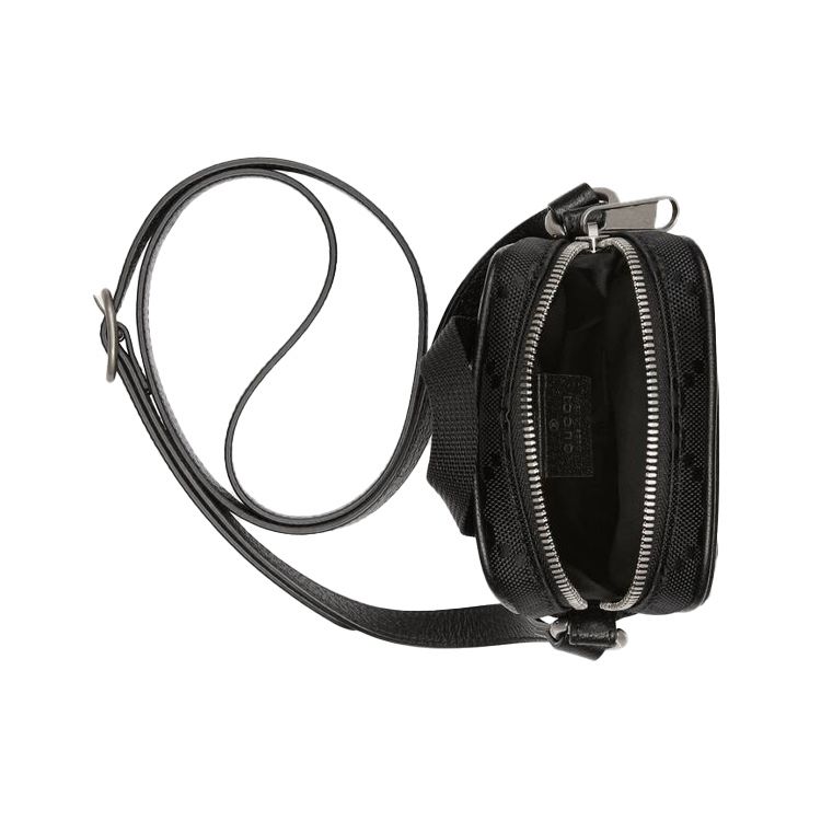 Gucci Serie Ecológica Off The Grid Bolso Cruzado Tote con Parche de Cuero y Nailon Unisex Negro 643882-H9HLN-1000