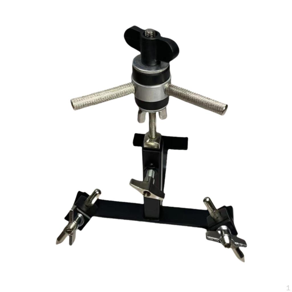 Drum Cowbell Clamp Musical Instrument Accessory Sturdy Compact Lightweight Multi Metal