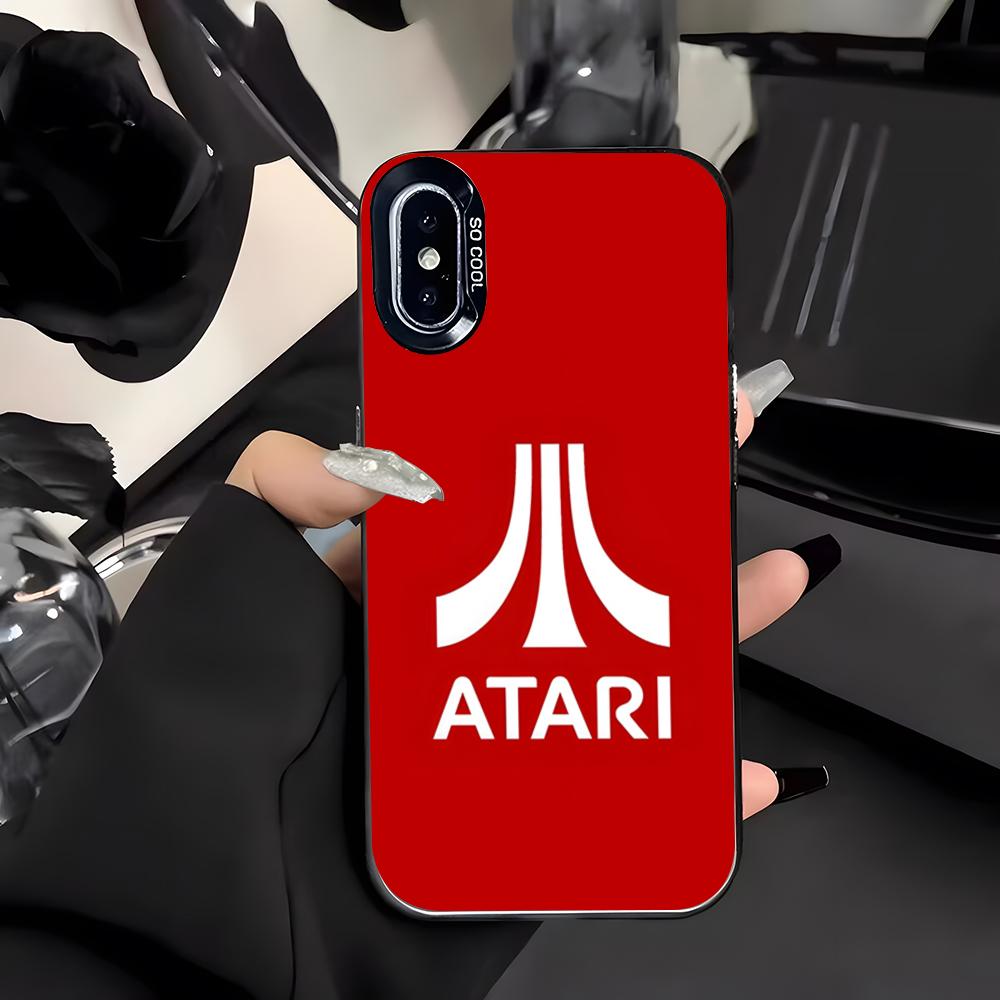 

ATARIS-ES Logo Phone Case For IPhone 17 Air 16 E 15 14 Plus 13 12 11 Pro Max Colored Silver Cover iPhone 11 Pro