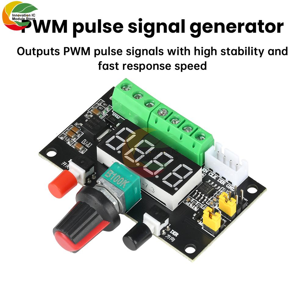 12V/24V Stepper Motor Driver, Forward/Reverse Controller, Speed Control Module, PWM Pulse Signal Generator