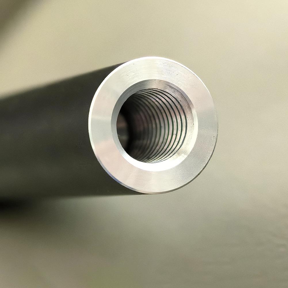 Shortwave Antenna Extension Rod 50cm Long M10 1.5 Pitch Internal External Teeth Whip Antenna Rod Automotive Accessories