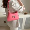 2024 New Style Women's Handbag Street Fashion Chain Crossbody Bag With Butterfly Knot Unique Personality Shoulder Bag