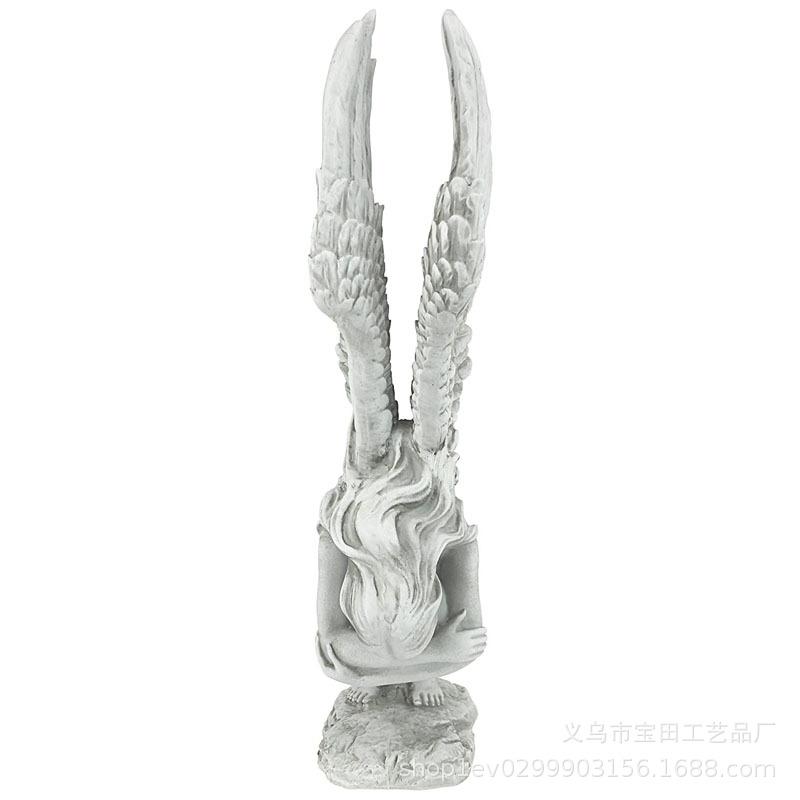 

Статуя Ангел Искупления Мемориал Ангела и Статуя Искупления Полимерные Ремесла Орнамент Large 24 * 6.6 * 10.4