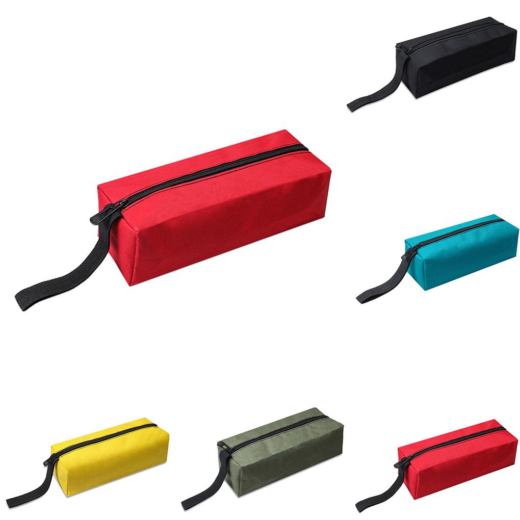 Newest Oxford Cloth Waterproof Storage Bag Screws Nails Drill Bit Organizer Pouch Hand Tool Pack