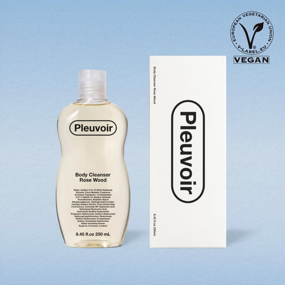 Pleuvoir Vegan Body Cleanser Body Wash 250ml (Choose 1 of 4)