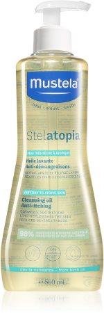 

baby bath and body oil for atopic skin TU прозрачный