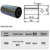 Double Row Nylon Support Wheel for Conveyor Systems