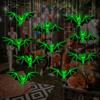 Glow In Dark Bats Wall Stickers Fluorescent Halloween Decor Hangable Horror Atmosphere Props for Haunted House Window Scenes