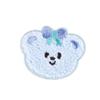 Self-Adhesive Cartoon Bear Embroidery Patch for DIY Scrapbook
