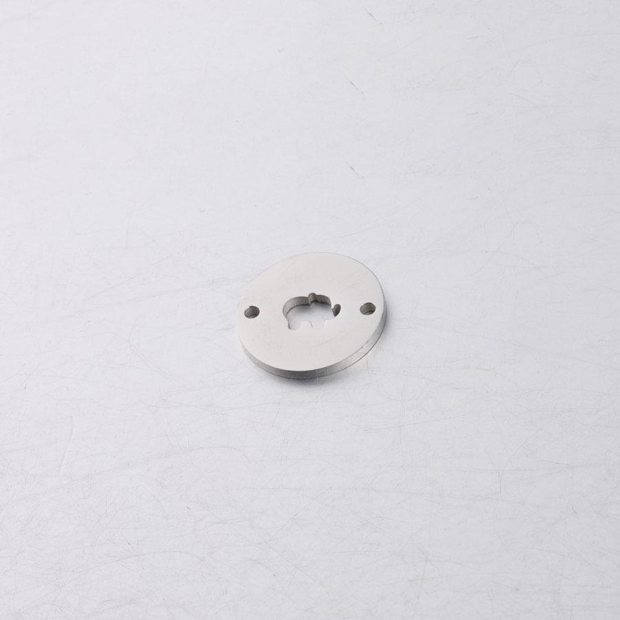 

Mirror Polished Stainless Steel Double Hole Round Tag Pendant: Elephant, Coconut Tree, Crown DIY Jewelry Accessory 1.5mm Thick 15mm