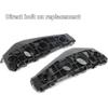 Front Bumper Bracket Set for Toyota Corolla 2009-2010 Left Driver and Right Passenger Side 52116-12390, 52115-12430, 52116-02110, 5211502130,