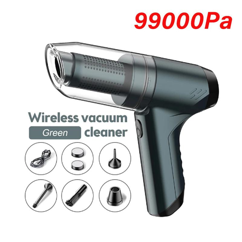 99000Pa Wireless Car Vacuum Cleaner Powerful Cleaning Machine Vacuum For Home Portable Cordless Powerful Strong Suction