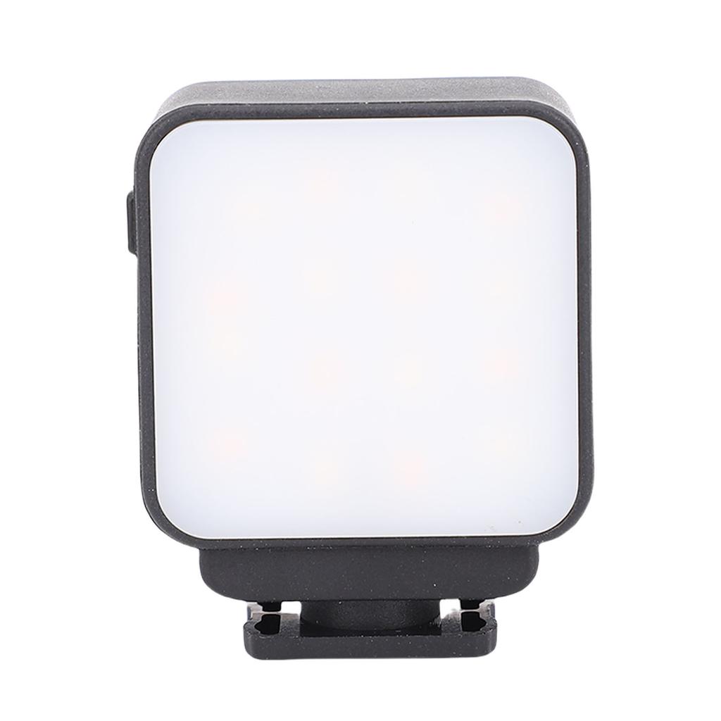 LED Video Light Fit for Pocket 3 Action Camera Fill Light Vlog Selfie Light with 16 LED Beads for Video Recording White