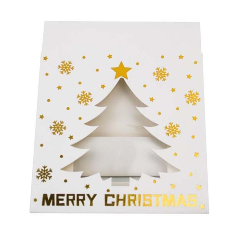 12Pcs Christmas Chocolate Box Gold Foil Chocolate Gift Box with 12 Slot Christmas Treat Boxes for Cookie Candy Chocolate