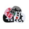Autumn and winter pullover hat letter cat jacquard knitted hat student cute cold hat winter hat woman