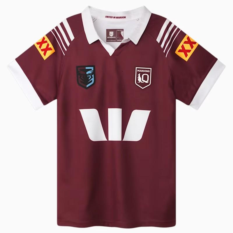 NRL Maroochydore Swans Rugby Jersey Home Away Short Sleeve Training Top Men Women
