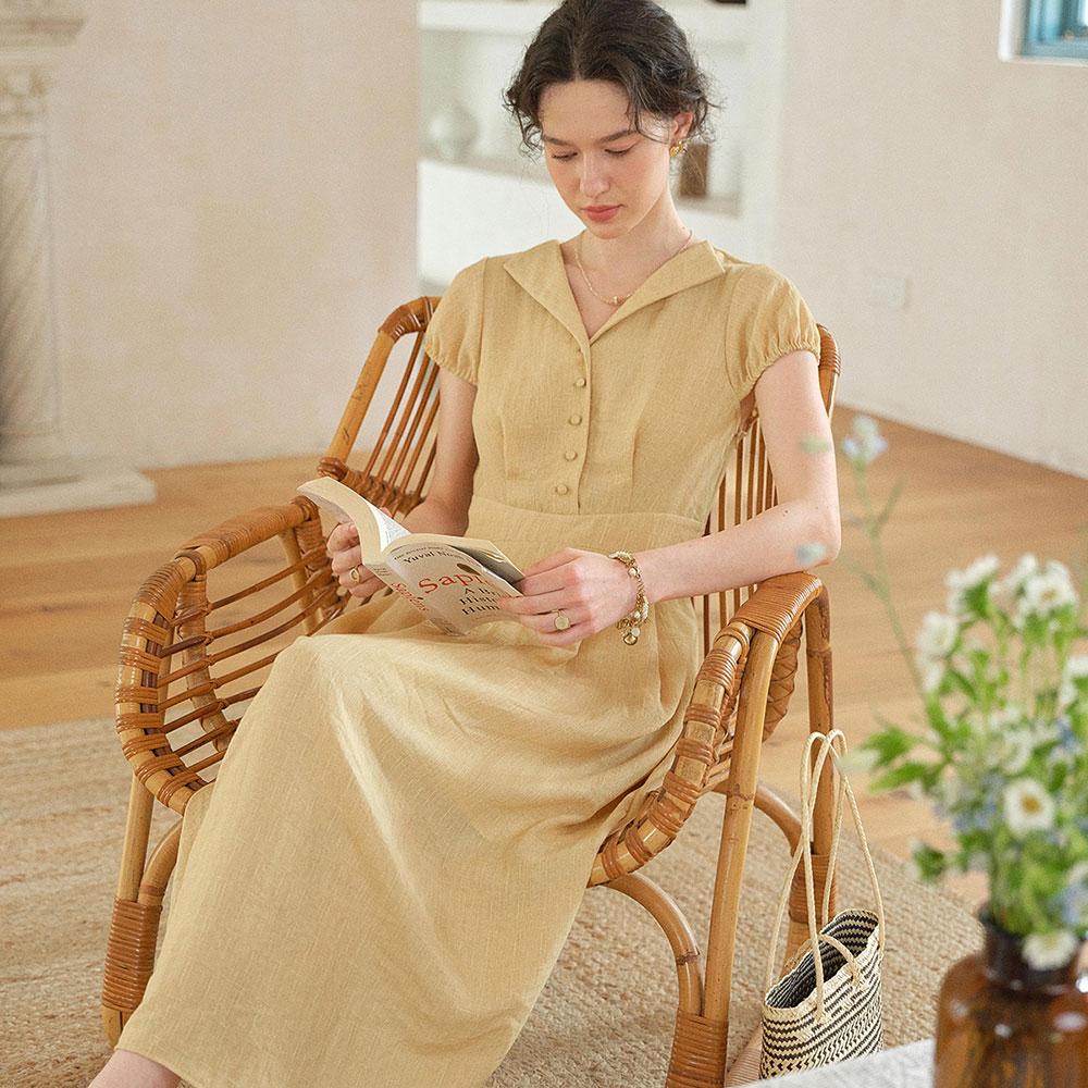 Simpeulleteulo Sr_Pomelo Soft Light Dress