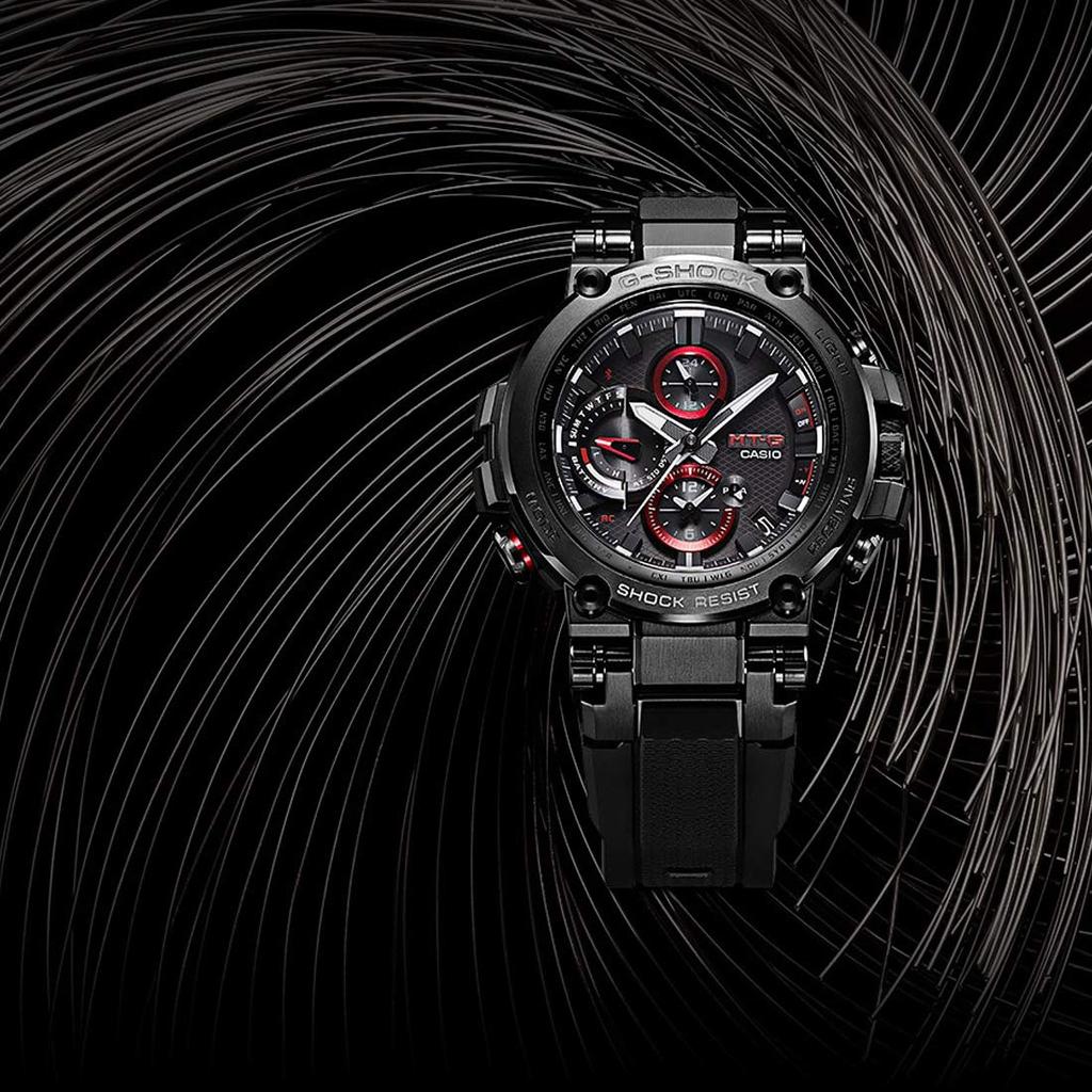 CASIO Solaruhr Uhr [Casio] G-SHOCK MT-G Bluetooth-fähige Funkgesteuerte MTG-B1000B-1AJF Herren