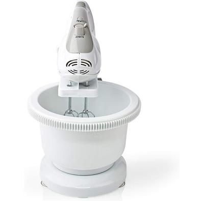 Hand Mixer Nedis KAHM110CWT with Attachments