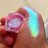 Chameleon Glitter Sparkle Eyeshadow Powder Color Gradient Eyeshadow Highly Pigmented Shimmer Multi-Reflective Finish Long-Lasting Chrome Eyeshadow
