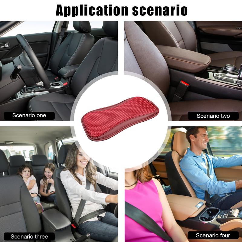 Auto Center Console Cover Pad Memory Foam Armrest Cushion Comfortable Soft Auto Arm Rest Protector Hand Rest Pillow Center