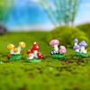 Small Decor Statues for DIY Miniature Landscape & Terrarium 4PCS