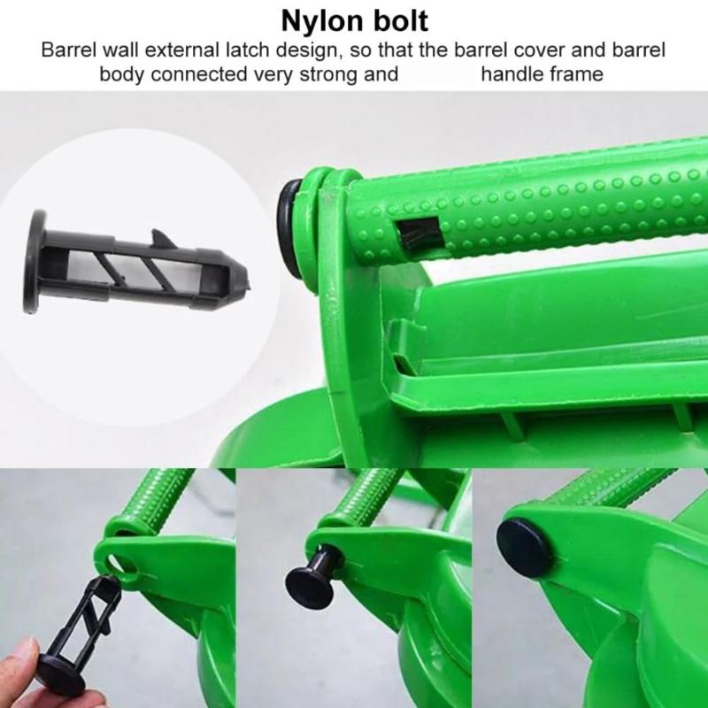 6Pcs Solid Trash Can Lid Connecting Pin Noise Reducing Plastic Hinge Pin for Trash Can Lid Dustbin Accessories