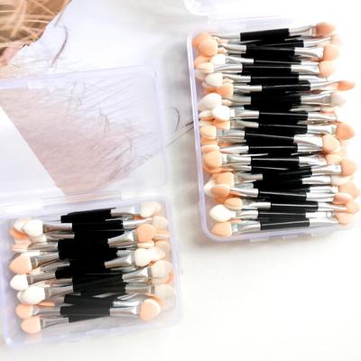 20/50 unidades Pincel Esponja de Látex de Doble Punta para Sombra de Ojos y Contorno