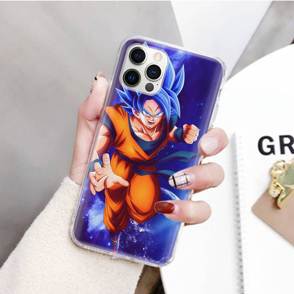 JW75 Dragon Ball Transparent Case for Samsung A04 A14 A23 M33 M53 Realme 10 9 C35 C55 VIVO Y02 X80 Infinix Hot 30 Note 11 Tecno Spark 8P Pro