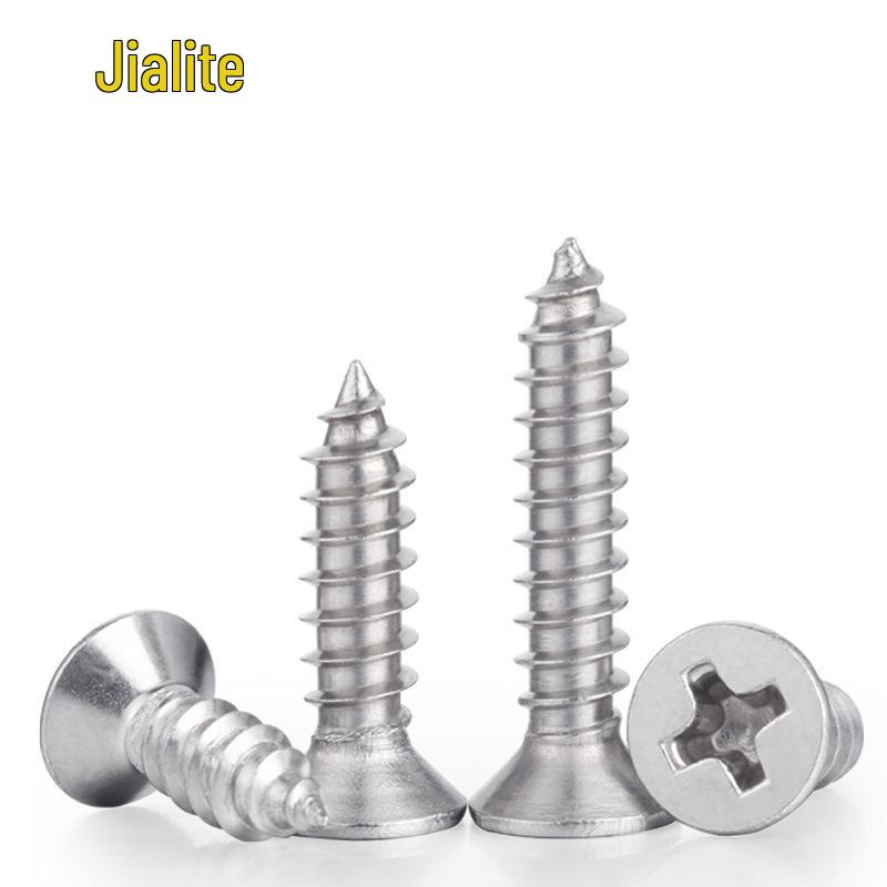 M1-M6 KA304 Stainless Steel Phillips Flat Head Countersunk Self-Tapping Screws