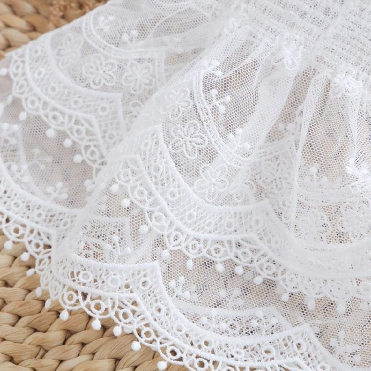French Lace Arm Sleeves Wrist Cuffs Arm Covers Decorative Sleeves For Office Women Daily and Party Clothing Enhancer
