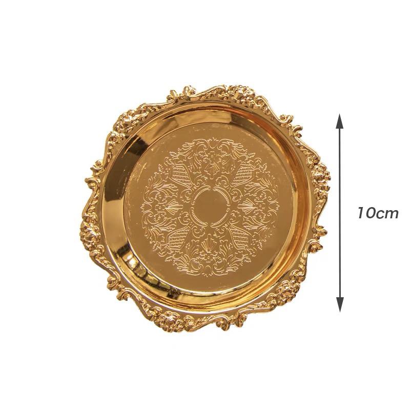 

Подставка для ювелирных изделий из орехового дерева, металлический поднос, подставка для ожерелий и сережек, органайзер для хранения ювелирных изделий, декоративная рамка, реквизит для съемки